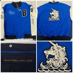 Adidas Boston Marathon 2026 Limited Edition Varsity Jacket
